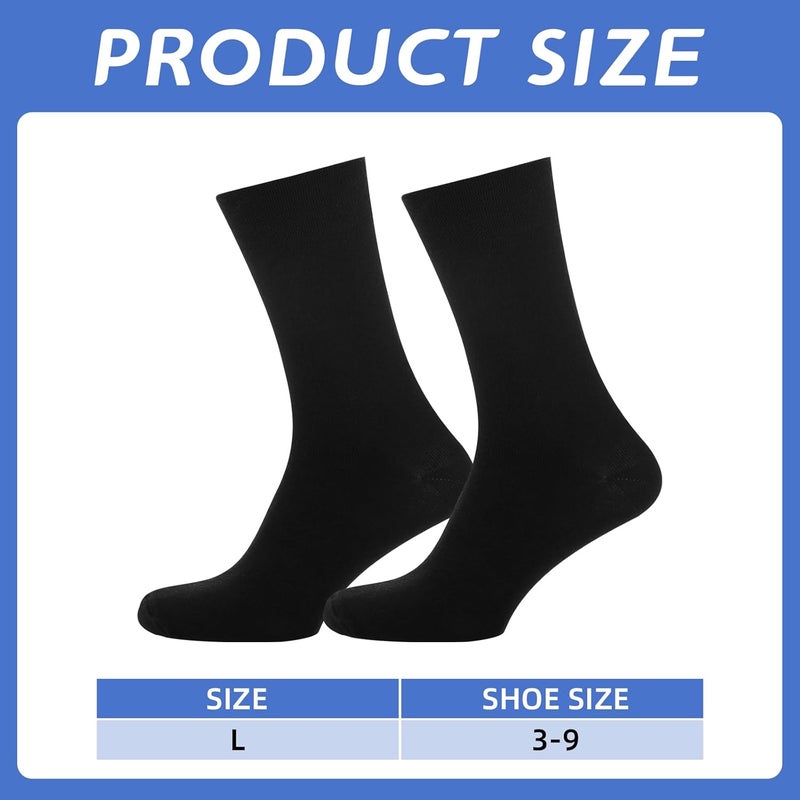 Chicingyou 4 Pairs Silk Liner Socks for Kids Black Lightweight Seamless Liner Calf Sweat Absorption Hiking Socks for Child Running Sports Winter Cold Weather, Large - Image 2